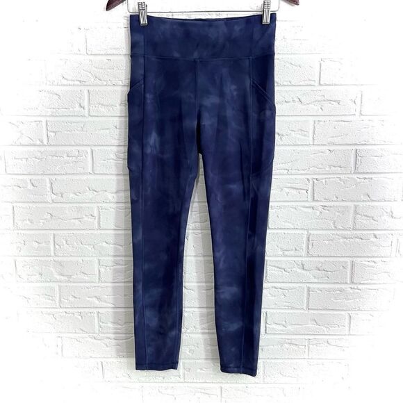 Lululemon Invigorate High-Rise Tight 25" Diamond Dye Shade Naval Blue Size 6 - Picture 1 of 6